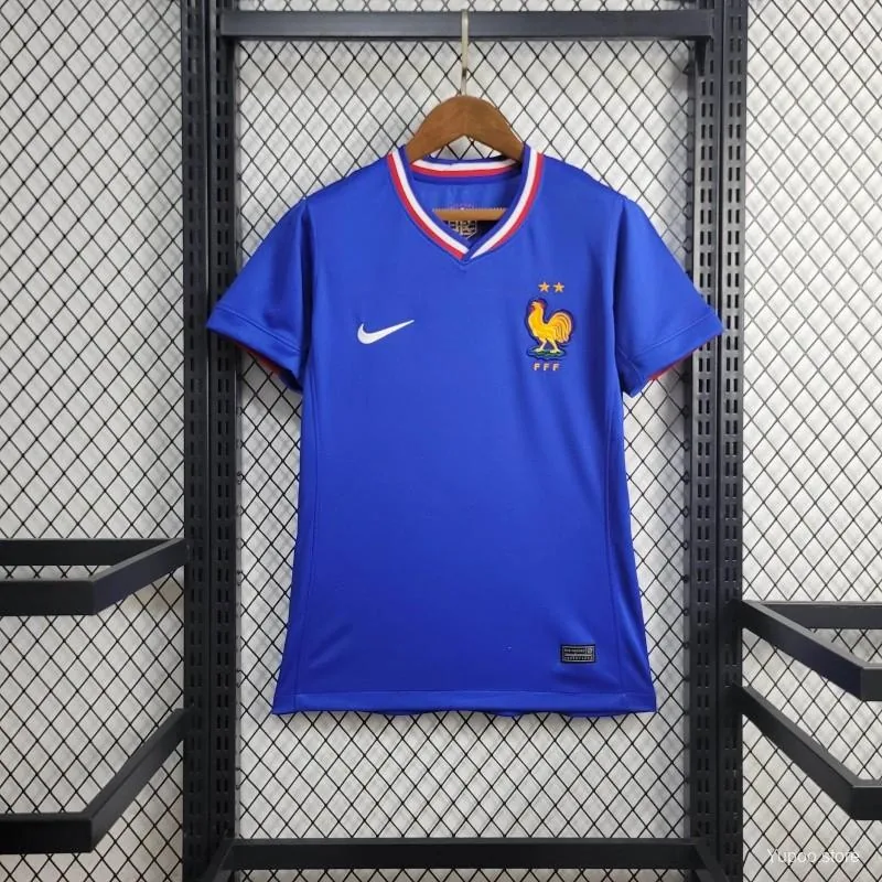 Camiseta Francia 2024/25 LOCAL MANGA CORTA VERSION FAN